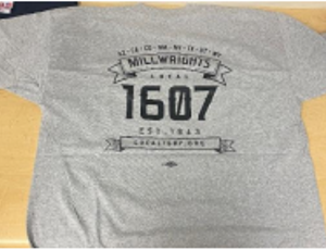 Short Sleeve T-Shirt "logo" grey